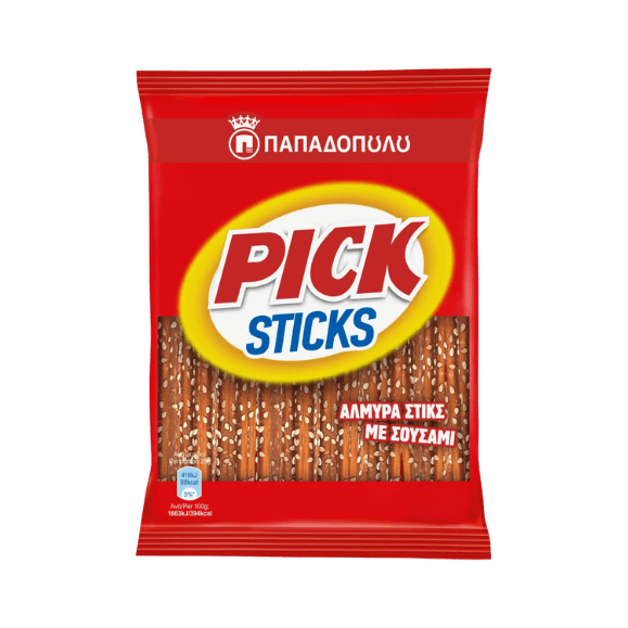 Pick Sticks (45g) Papadopoulos von Papadopoulos bei Araxxon - Hochwertiges griechisches Produkt. Pick Sticks (45g) Papadopoulos από Papadopoulos στο Araxxon - Αυθεντικό ελληνικό προϊόν.